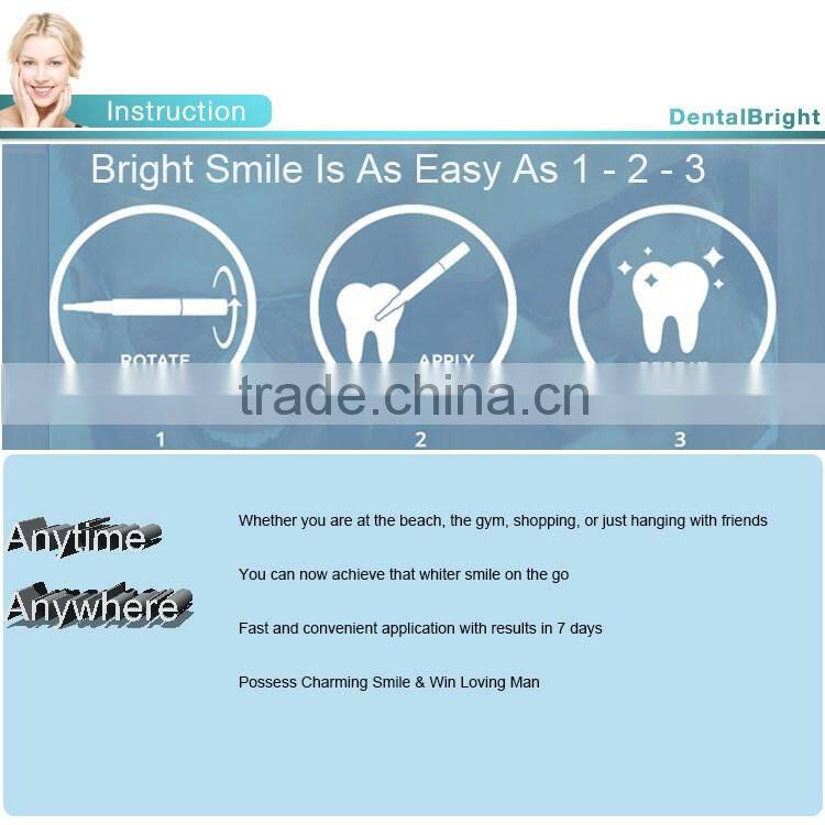 Bleach Bright Teeth Whitening Keep Bright Pen Peroxide Free