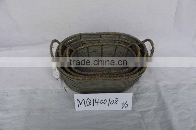 wicker baskets wholesale straw basket