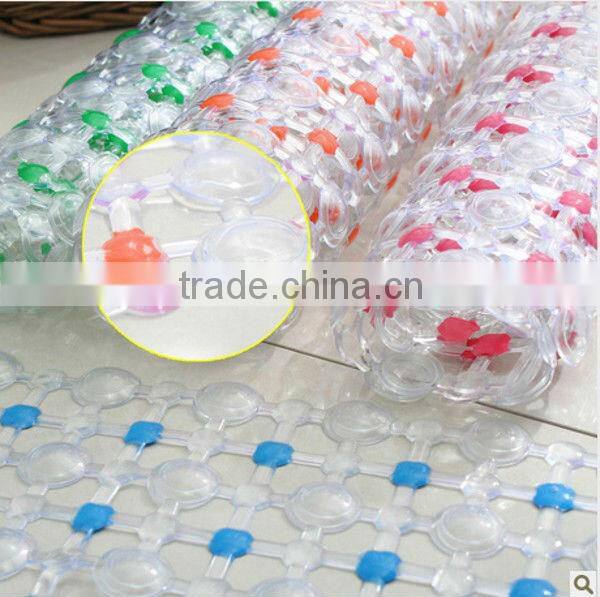 Unique bath mats with suction cup