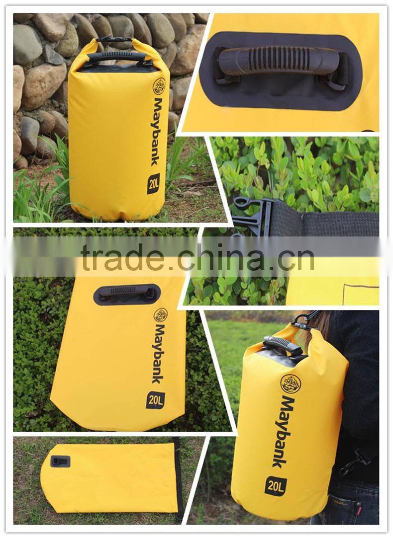 Chinese factory customized waterproof backpack outdoor for rafting sport camping hiking