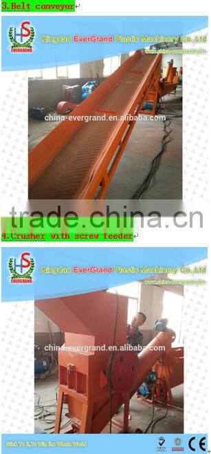 plastic flakes friction machine