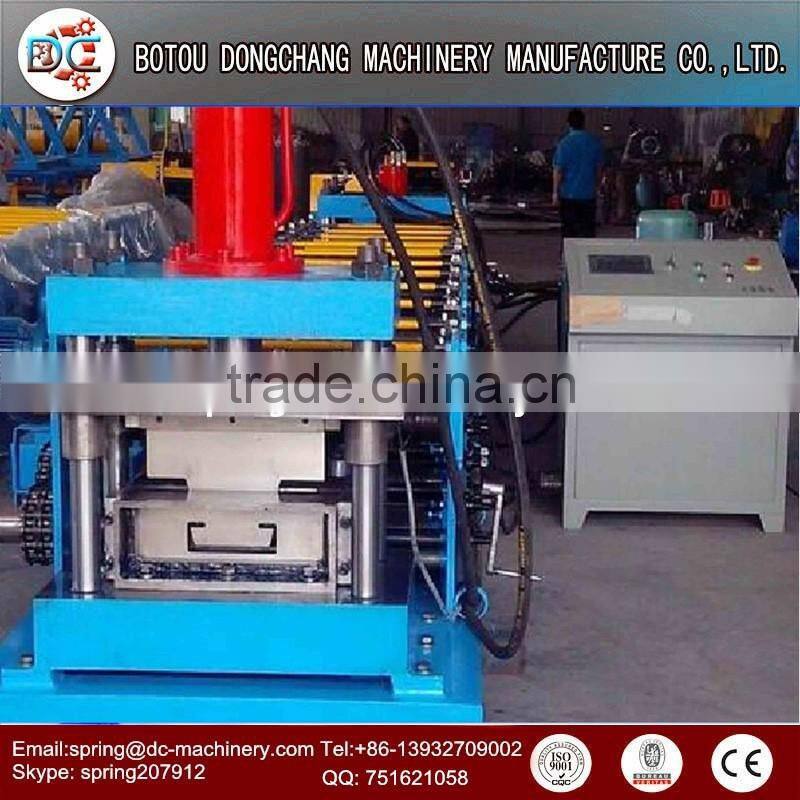 2015 On sale! CE certificated galvanized steel highway guardrail roll forming machine