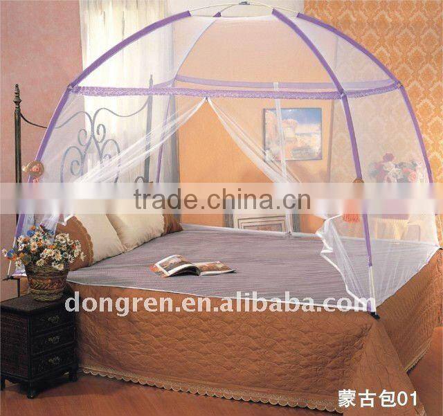 Polyester self-prop mosquito net