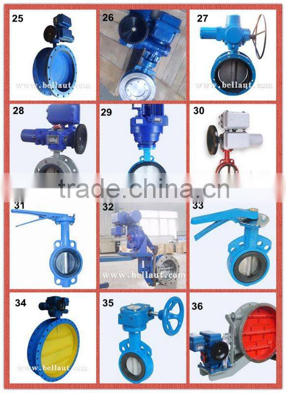 Wafer Butterfly Valve with worm gear