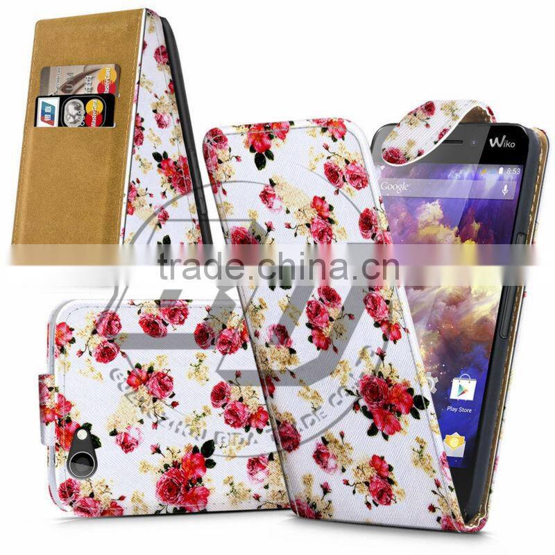 For Wiko Highway Sings High Quality Print Flip PU Leather Case Cover Moible Phone Case