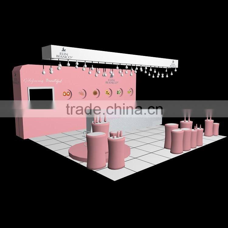 Custom Printing Fashion Display Stands for Exhibition, High Quality Stands for Trade Show, Portable Trade Show Booth