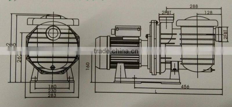 Malaysia hot selling high lift best electric price water pump motor