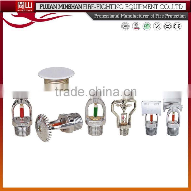types of copper ESFR fire sprinkler nozzle in fire sprinkler system