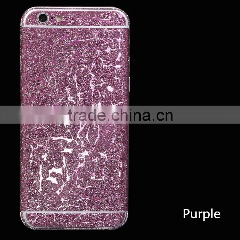Hami Melon Texture Bling Bling Glitter Sticker Skin for iPhone 6 6s, Wholesale China