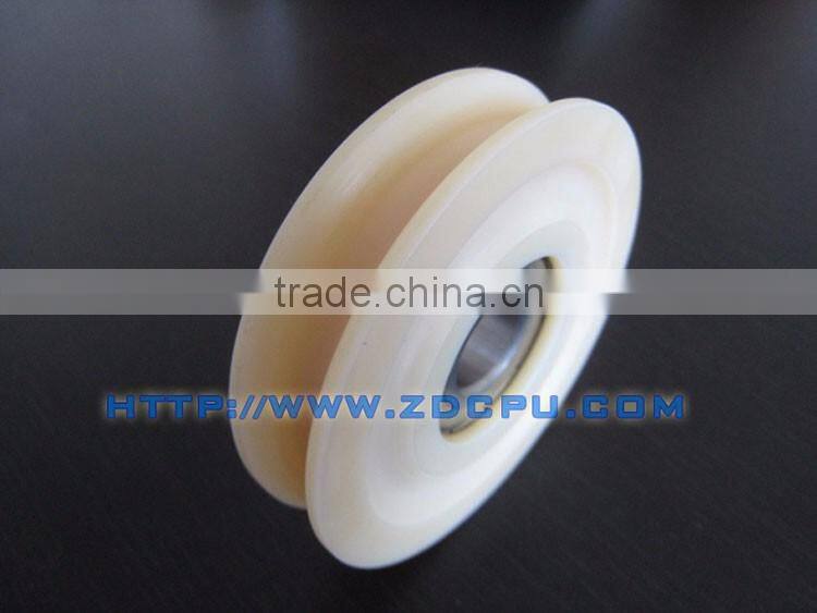 Custom durable small nylon plastic pulley