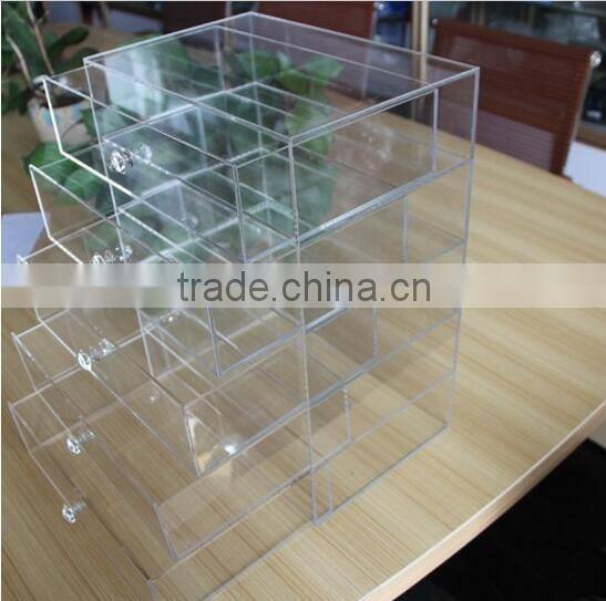 clear acrylic organizer with 5 drawer