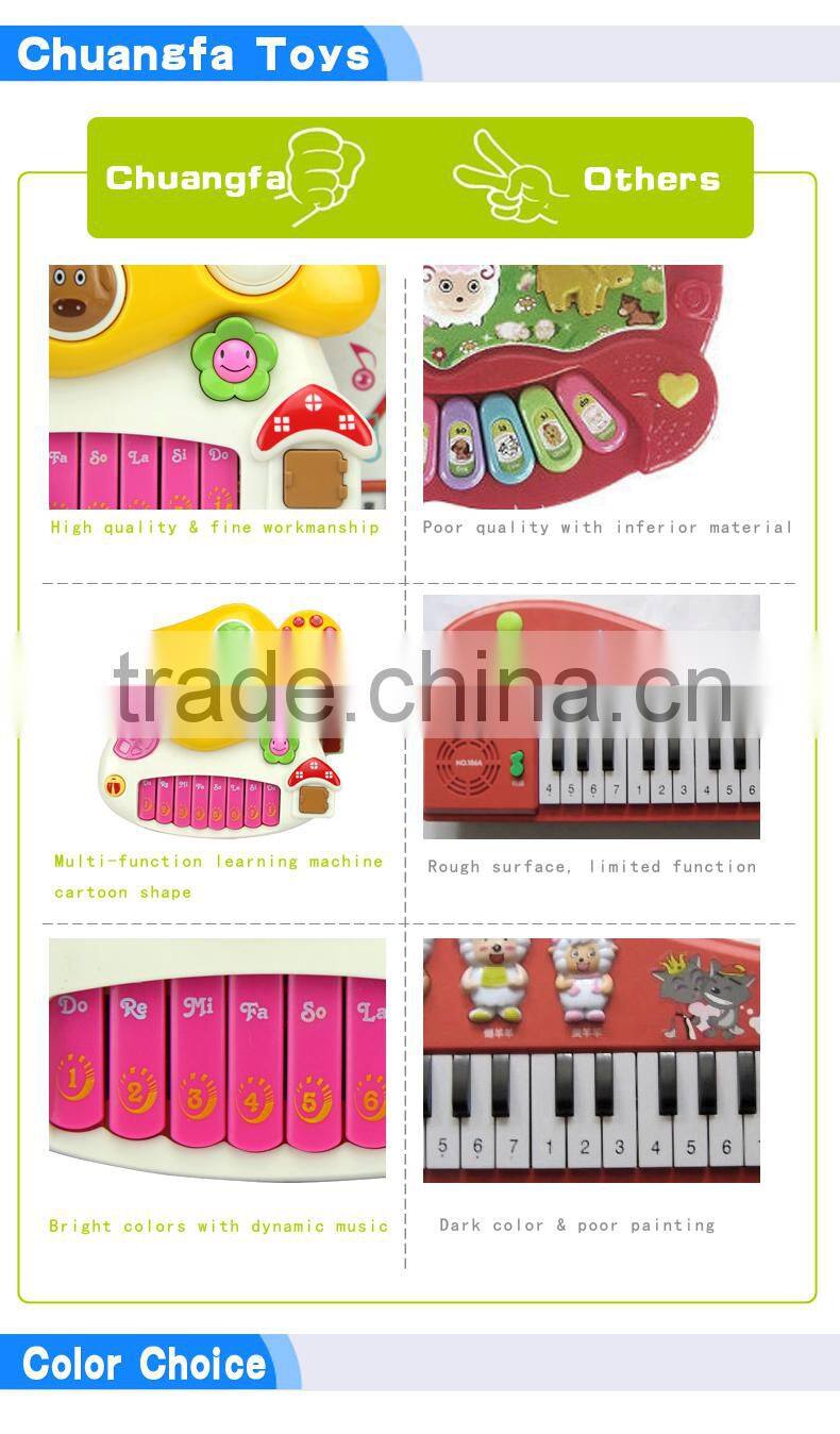 NO-5599 Promotion gift kid toy music instrument piano toys for girls