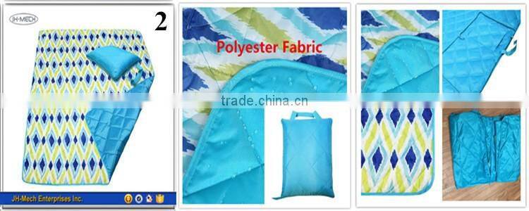 Highly Recommended Multi Function OEM Round Beach Camping Blanket