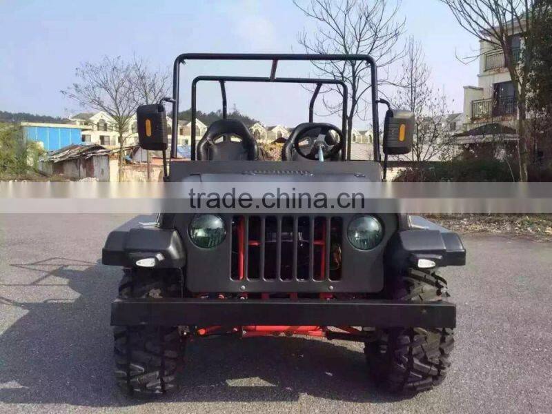 China manufacture CE 200cc 150cc mini electric jeep