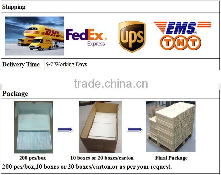 Best quality smart card pvc vip card with qr code printing