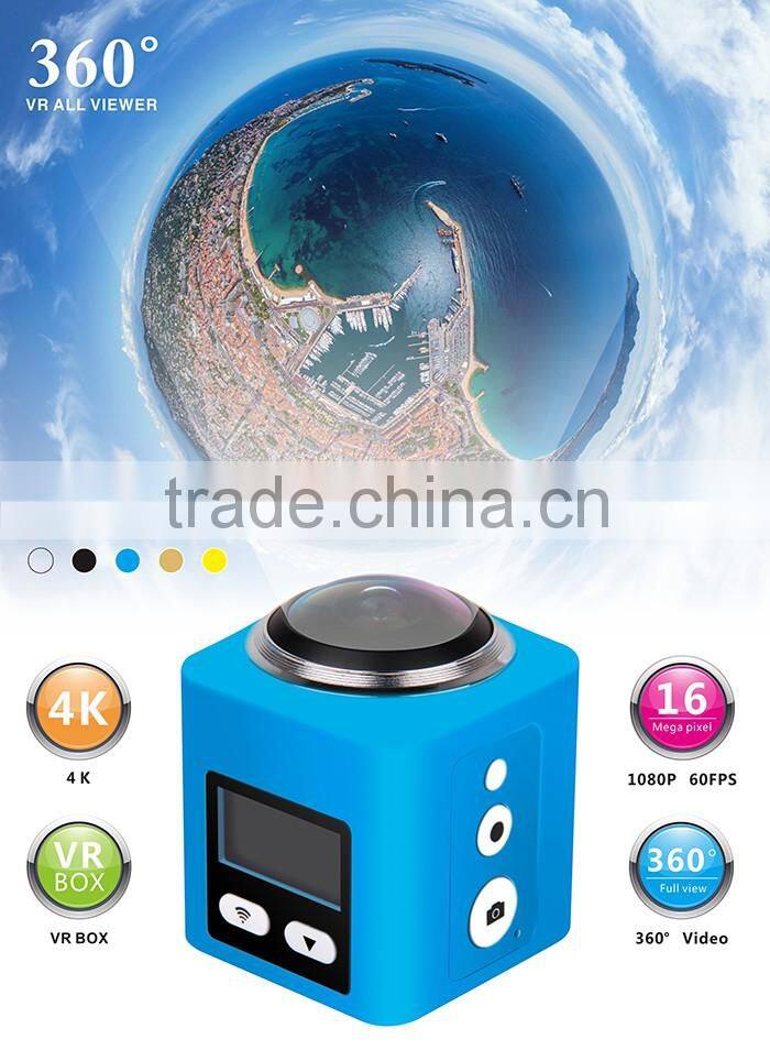 4k Panorama full HD 1440P/60FPS 360 sport camera