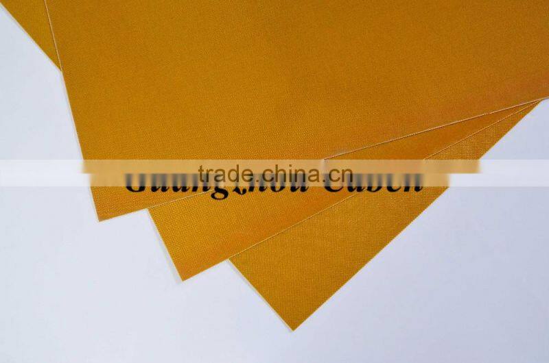 super high quality 1K two sides used plain gold color plain fiberglass laminate made in Guangzhou factory original