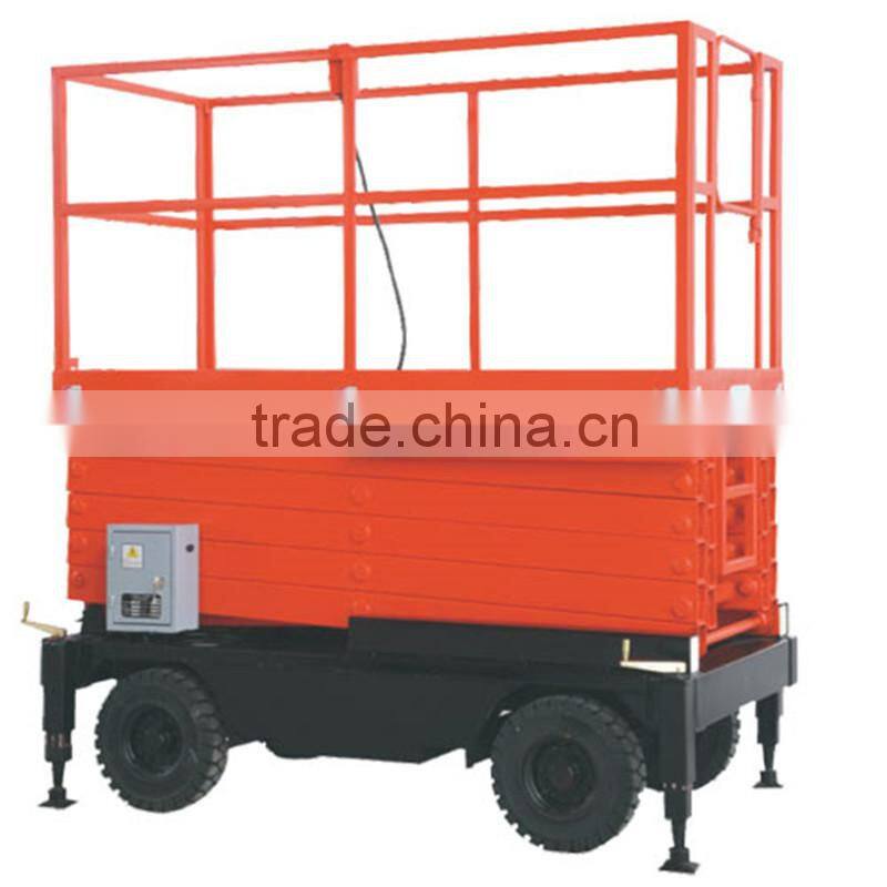 New Discount mobile scissor lift on tracks