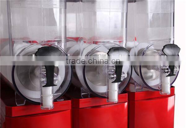 High Quality Guangzhou Zhongai 3-Tank Slush Frozen Ice Machine For Sale