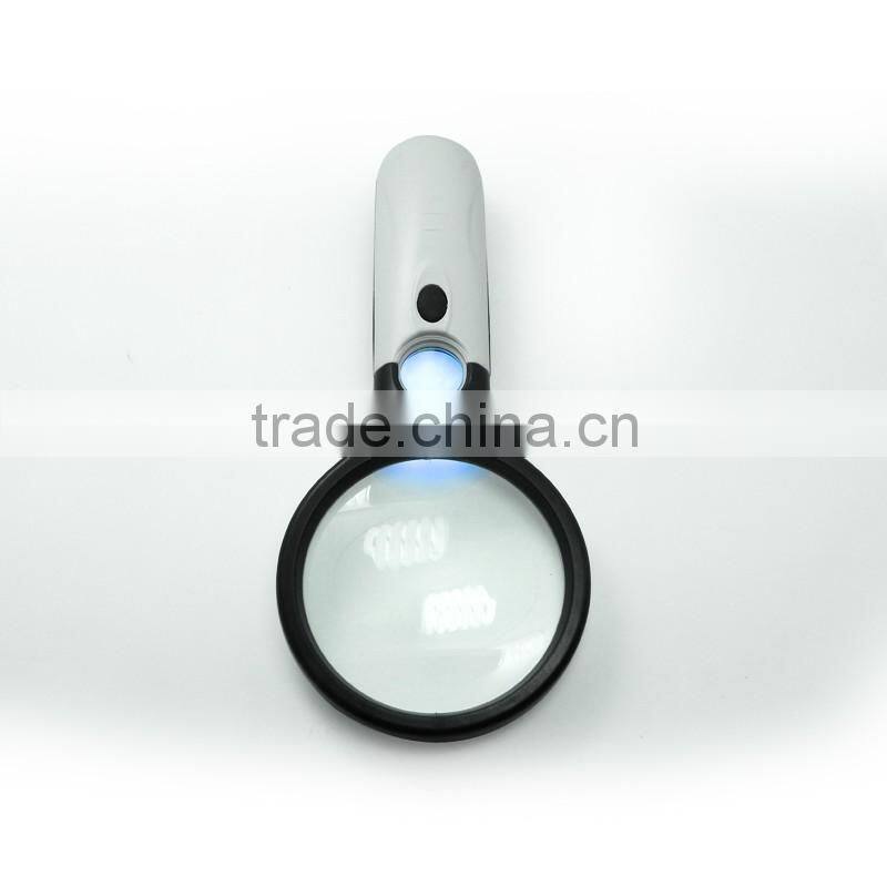 new arrival magnifying glass with led light