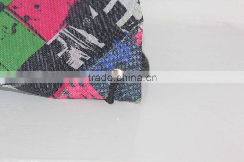 Unique design drawstring shoe bag cotton drawstring bag