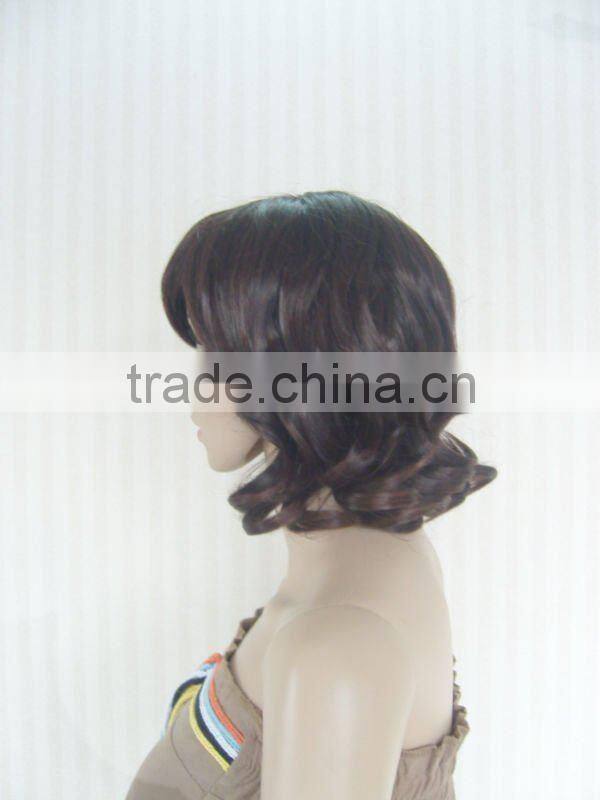 New Charming Short Curl Lace Wig