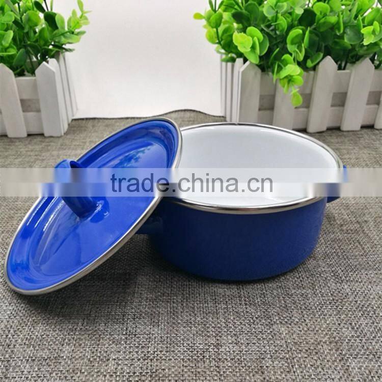 Best quality 8cm small enamel cups children's enamel dessert/ice cream cup accept custom
