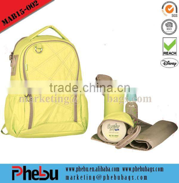 2016 printing cheap diaper bag(MAB15-006)