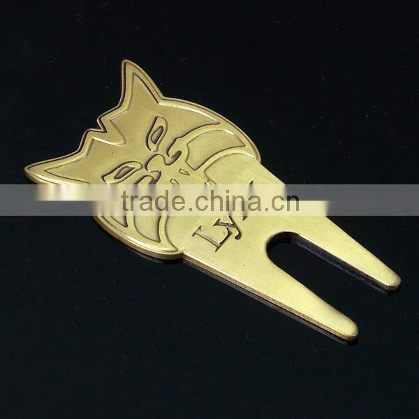 Golf divot repair tool/golf pitch fork