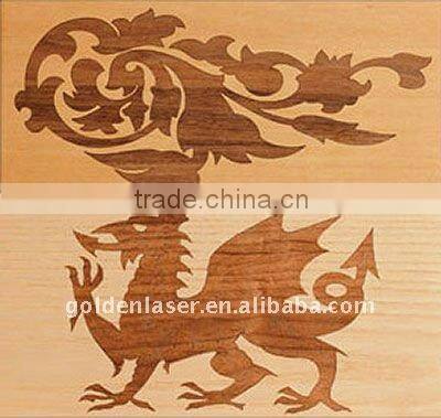 Laser Cutting Wood Veneer for Inlays/Crafts