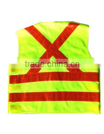 reflective vest for USA market ,safety vest for worker ,reflective vest with orange tape