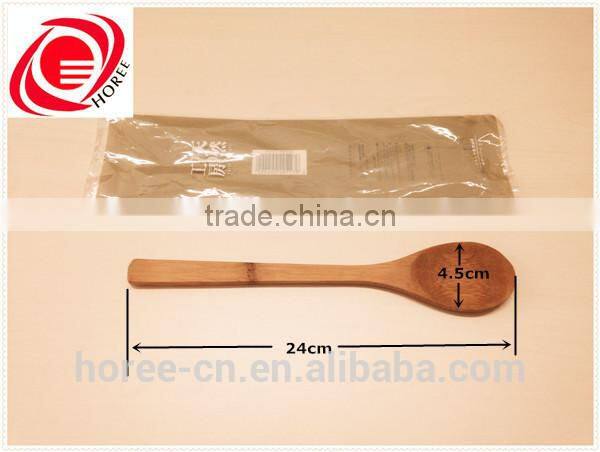 food grade bamboo tableware tea spoon with long handle for wholesale
