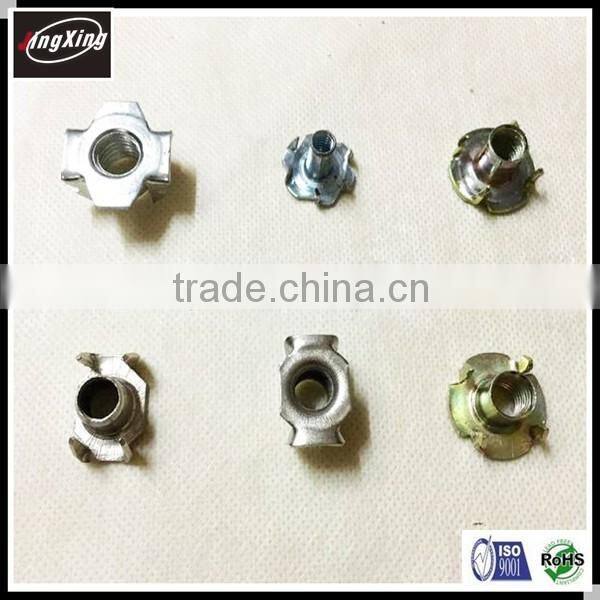 Good quality M10 T-nuts with hole For Climbing Holds