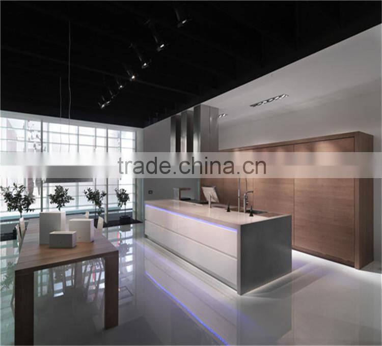 Cheap price hign end melamine intelligent kitchen cabinet