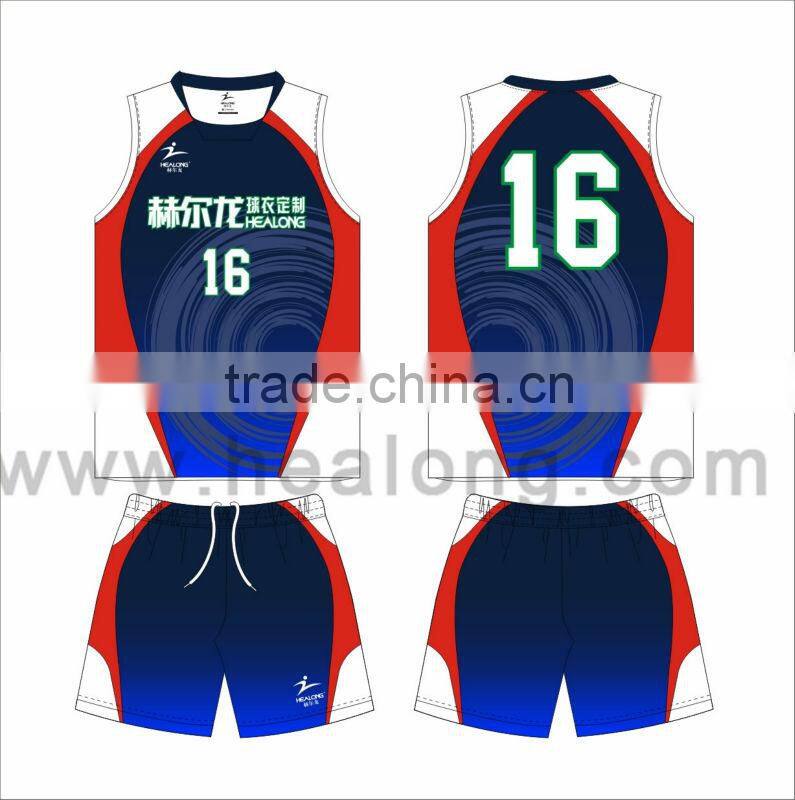 high quality custom beach volleyball jersey