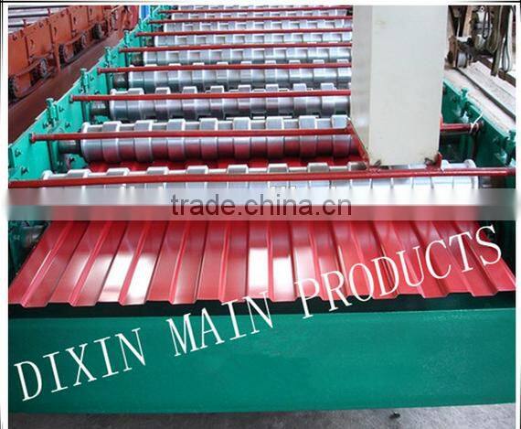 DX Galvanized steel/Aluminum plate 800mm shutter door roll forming machine