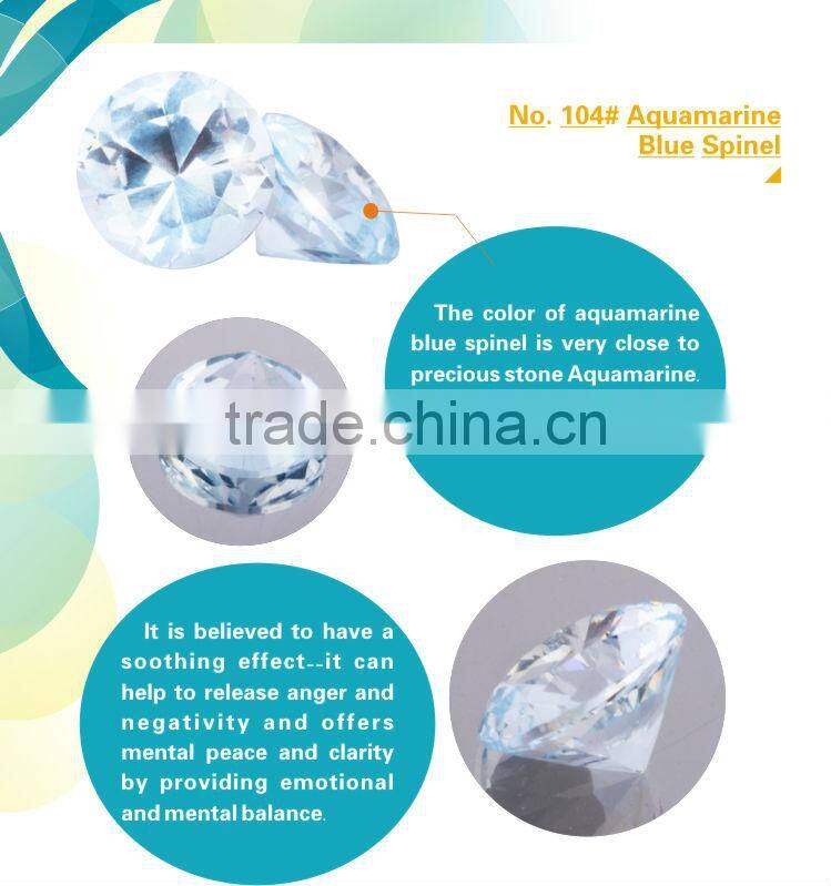 New Style Stones to Make Earrings Synthetic Spinel Gemstone