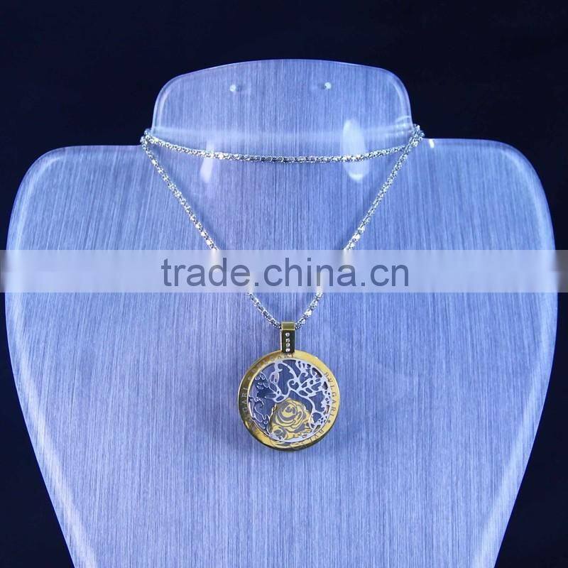 Natural Crystal Stone Pendant Necklace N7-9594-2450