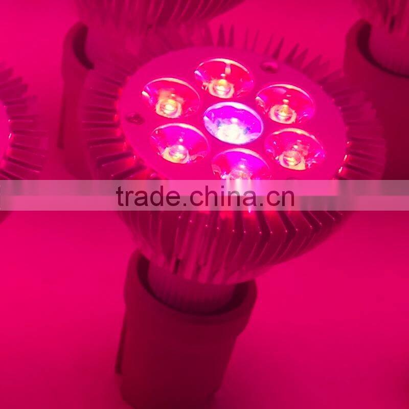 XQD 7W Grows Premium Grow Light LED Growing Organic Indoor Herbs Garden Plants