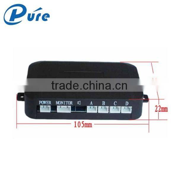 Rainbow LED Display Parking Sensor System with 4 Sensors and Hunman Voice Alarm