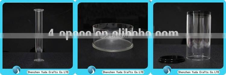 Tubular Perspex Packing Tube Box Clear Acrylic Extruded Round Tubing