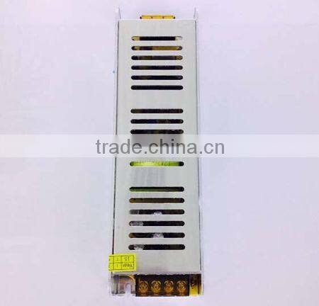 indoor strip shape Power Supply 150W IP20 slim case power supply 150w
