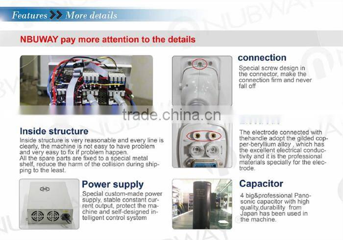 Factory direct supply- Professional IPL laser hair removal beauty machine