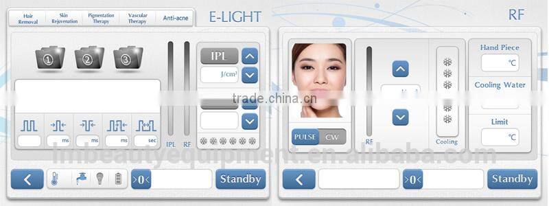 CE approval e-light ipl rf electric professional hair cut machine