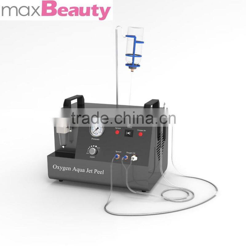 Oxygen sprayer and jet peel beauty salon equipment (with CE)