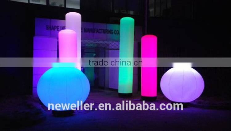 Super quality inflatable led light pillar For EVENT