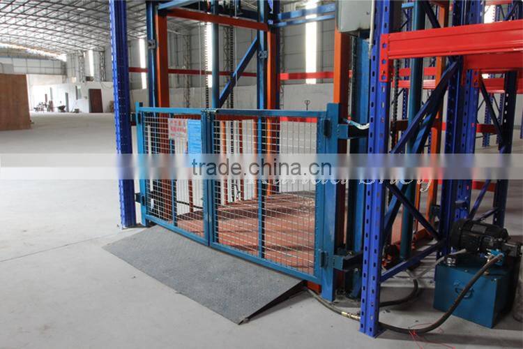 upright beam of steel pallet rack