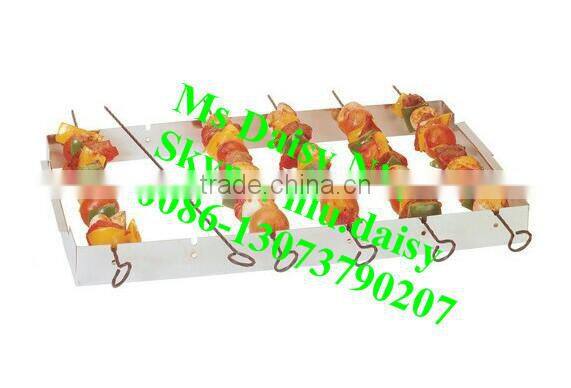 circle type BBQ kebab skewers/BBQ skewer stand/BBQ kabob rack
