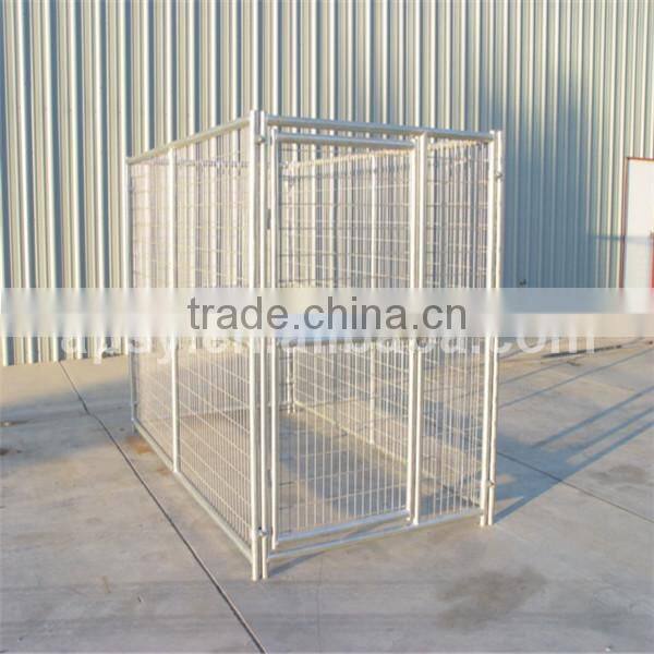 5'x9'x6' one Run Galvanized Dog Kennels in pet cage For Sale