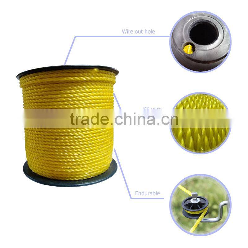 china factory fiberglass electric fence posts/poles/double galvanize iron steel poles